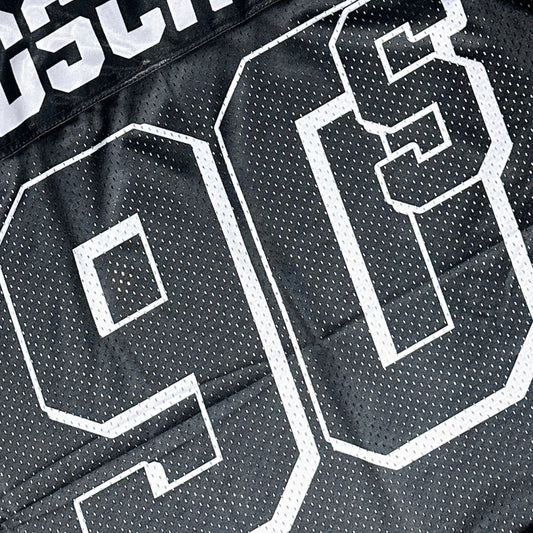 OLD SCHOOL 90'S BOXY CROP TEE (BLACK)