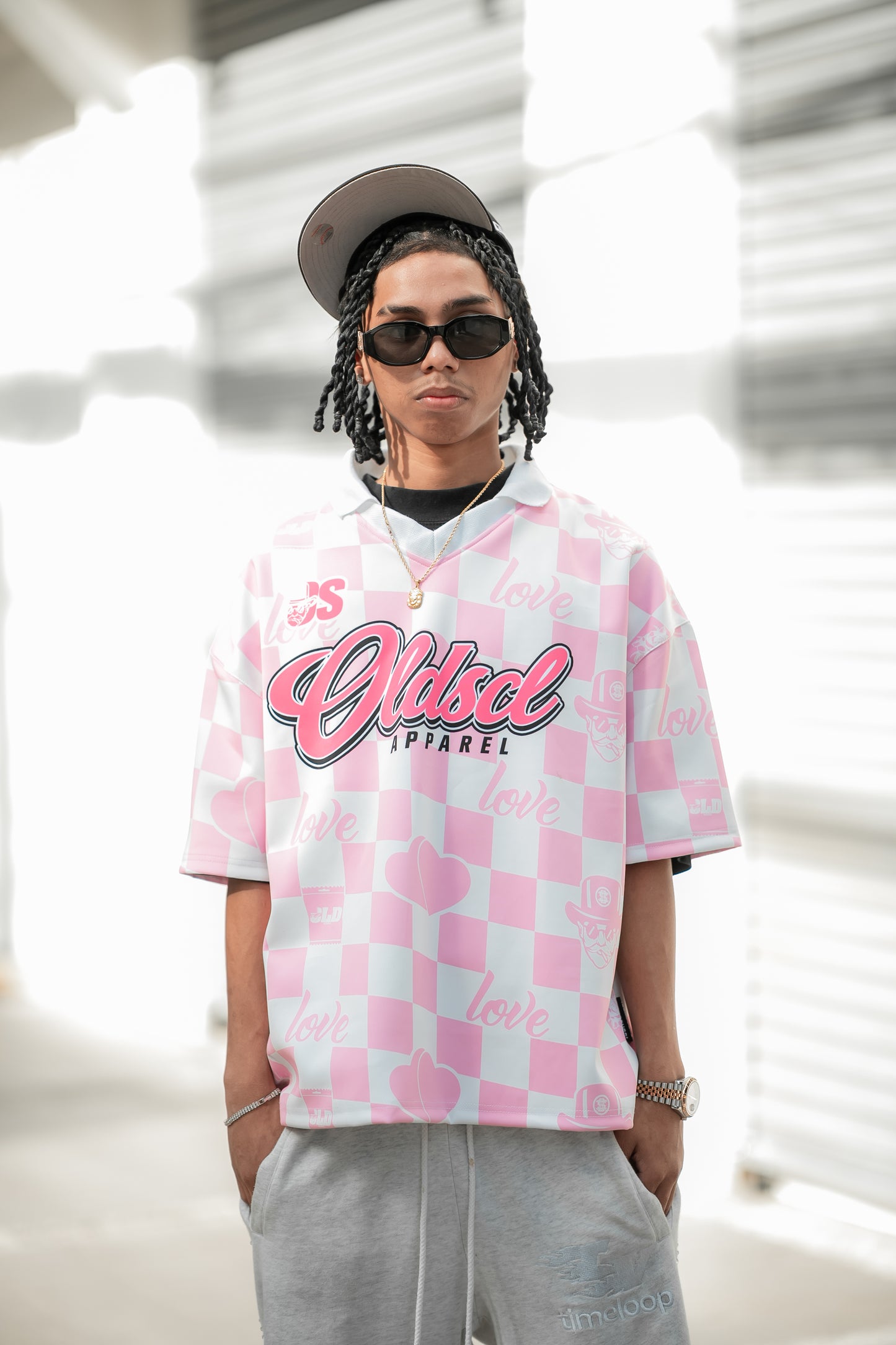SICK SWEET VALENTINE POLO (PINK)