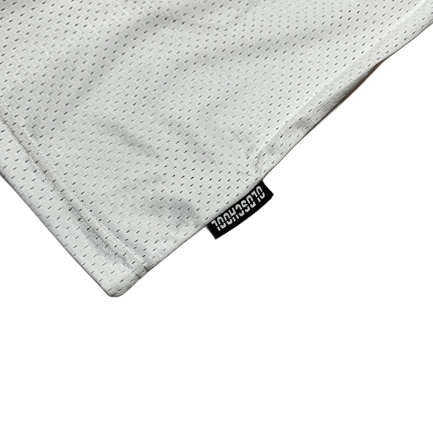 OLD SCHOOL 90'S BOXY CROP TEE (WHITE)