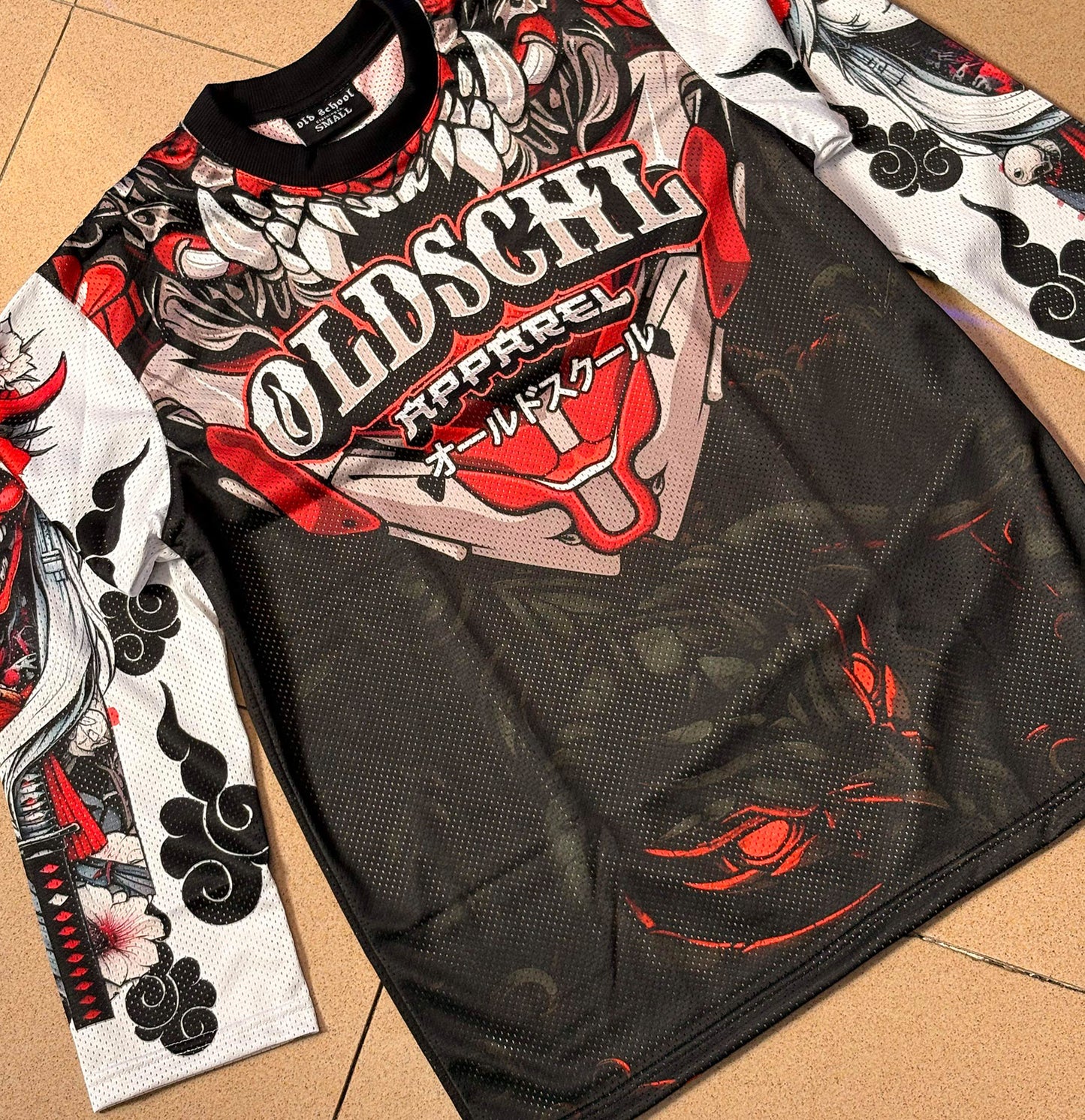 OLD SCHOOL HANNYA RIDING JERSEY