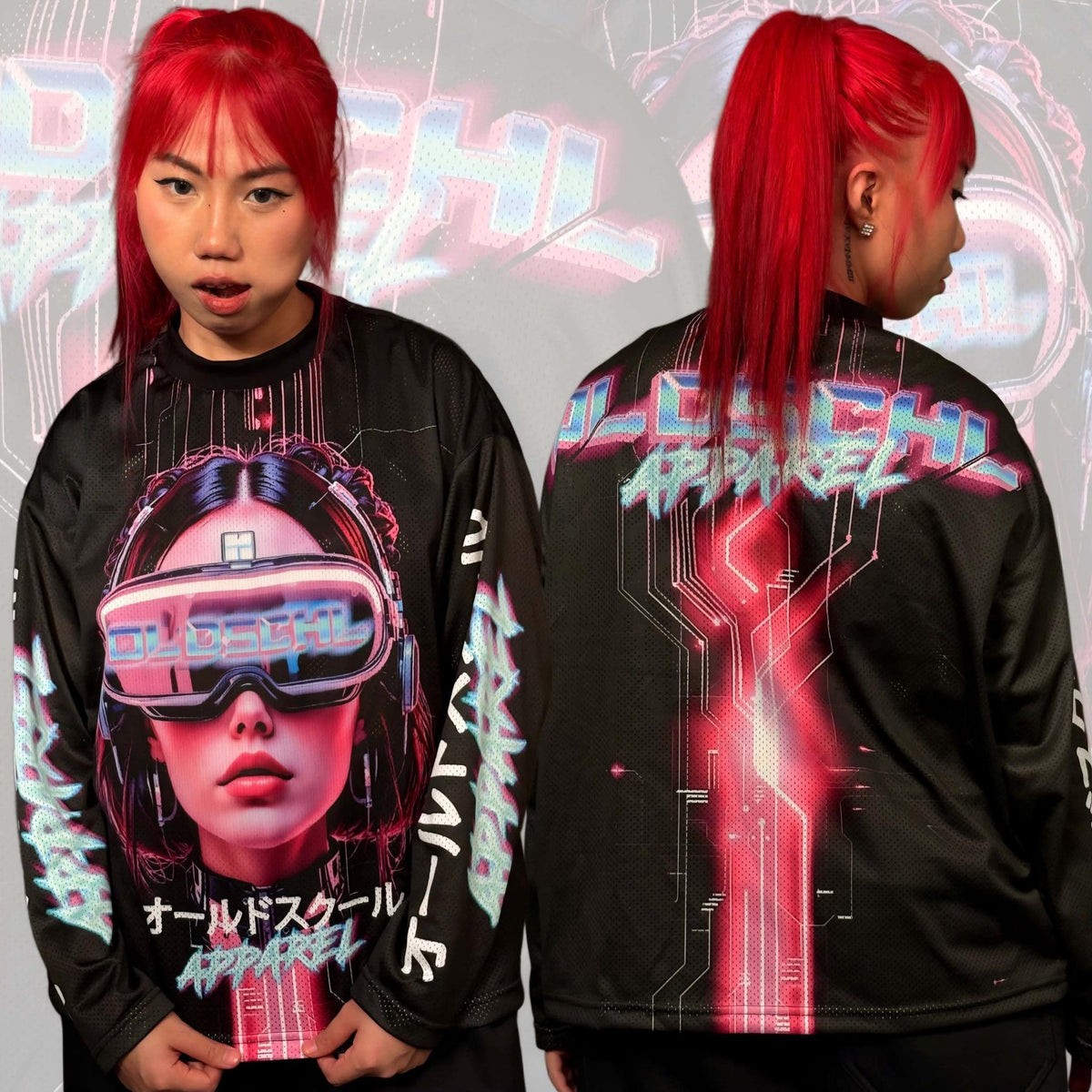 CYBER FUNK LONG SLEEVE JERSEY
