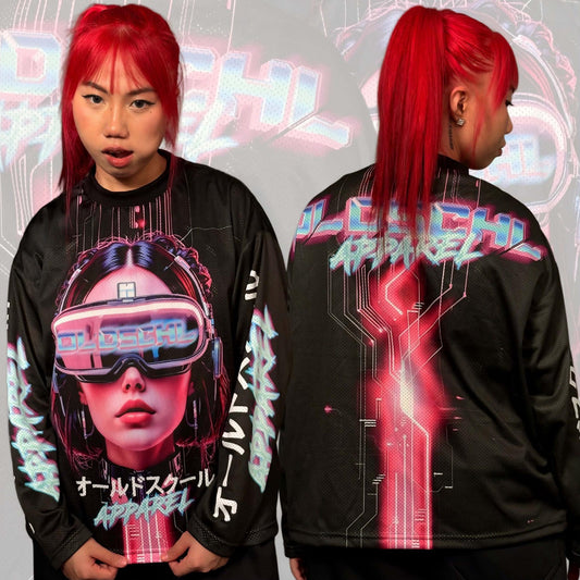 CYBER FUNK LONG SLEEVE JERSEY