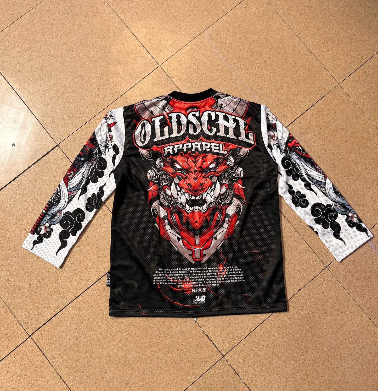 OLD SCHOOL HANNYA RIDING JERSEY
