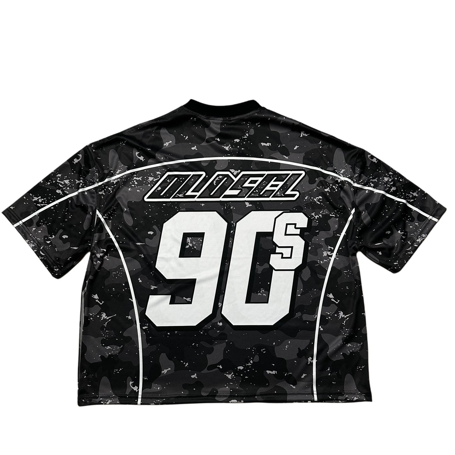 Boxy Crop Camo Jersey
