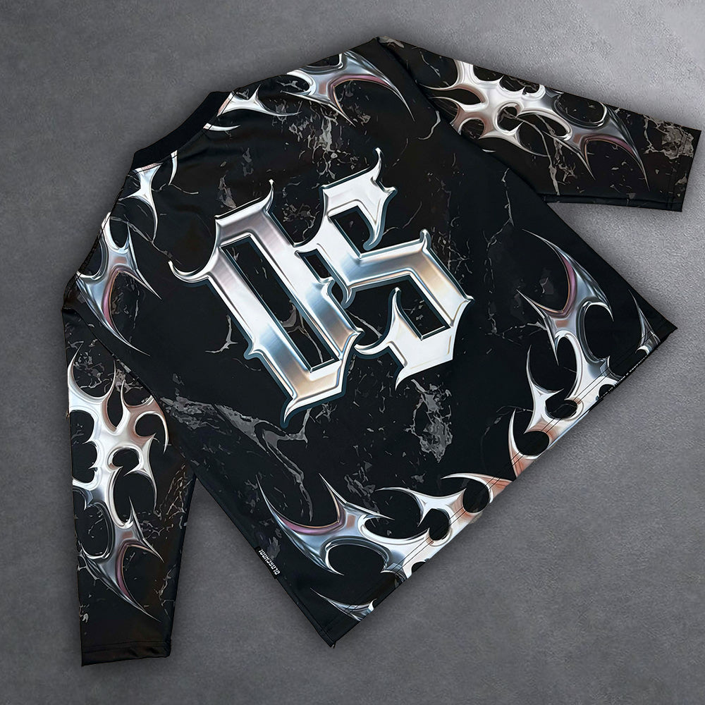 CYBER CHROME LONG SLEVEE JERSEY