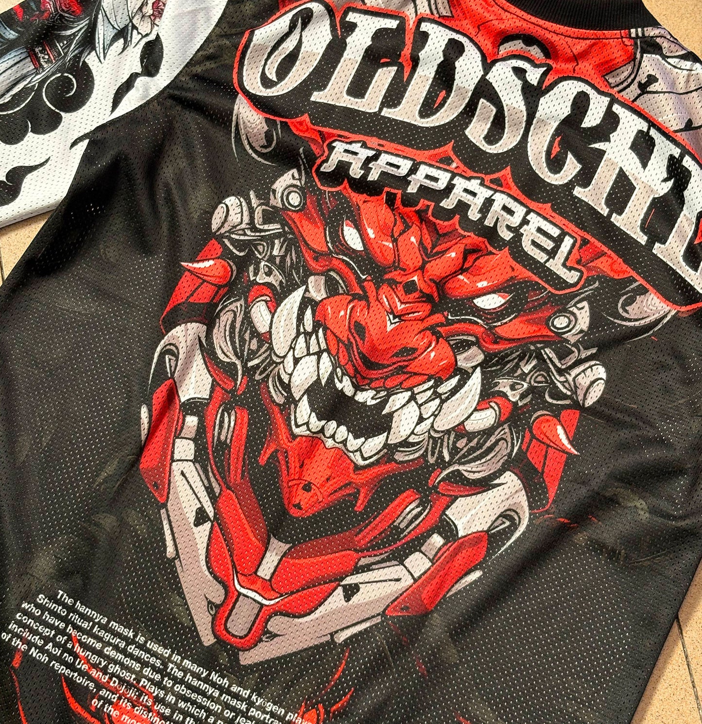 OLD SCHOOL HANNYA RIDING JERSEY