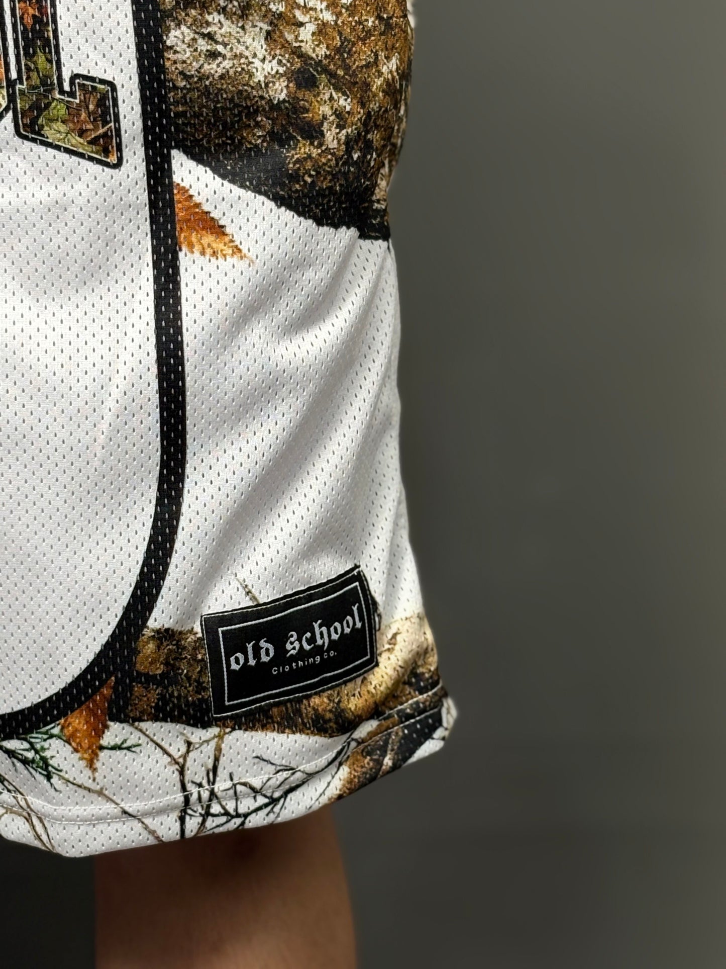 CAMO DRIP MESH SHORT