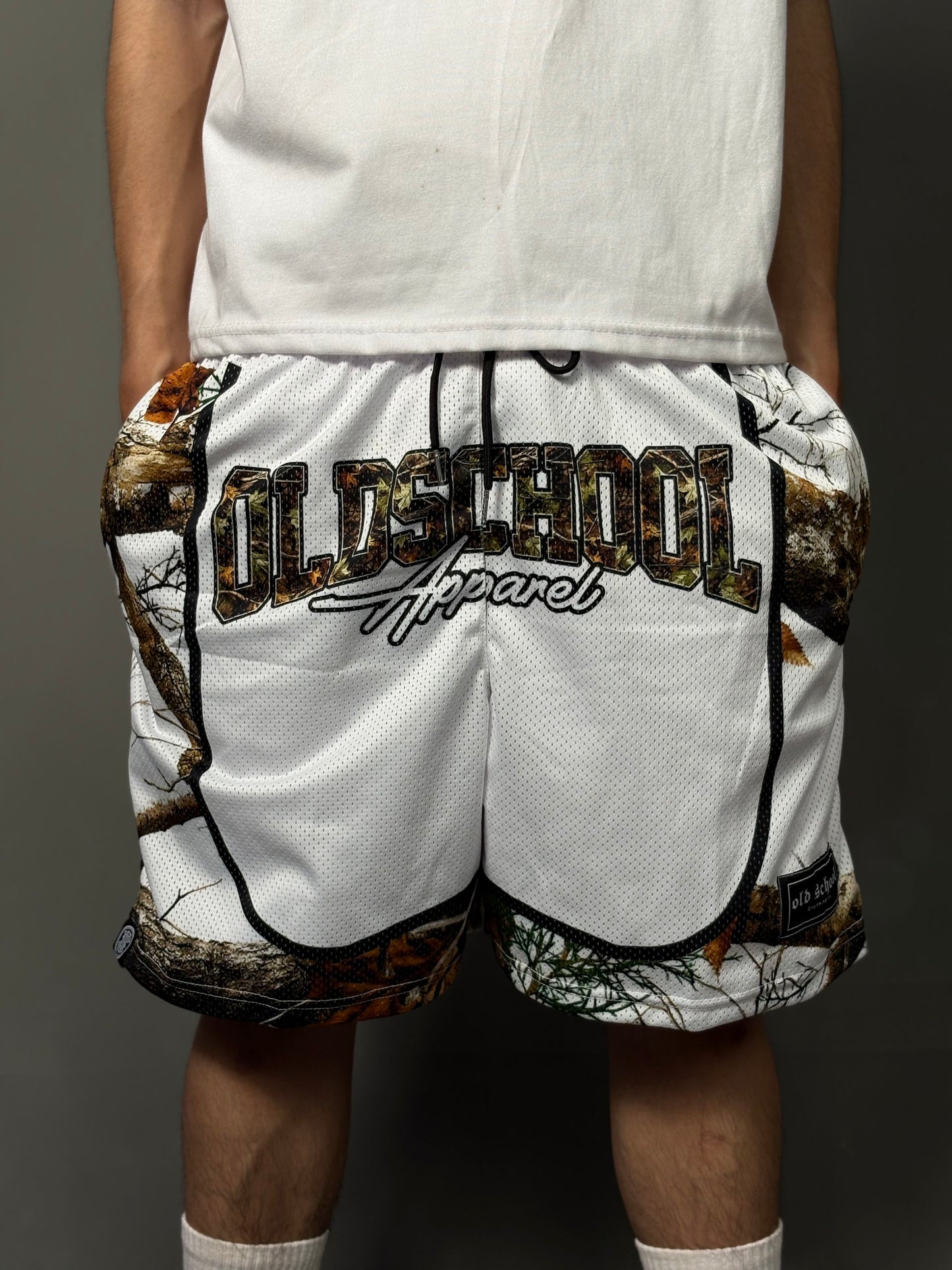 CAMO DRIP MESH SHORT