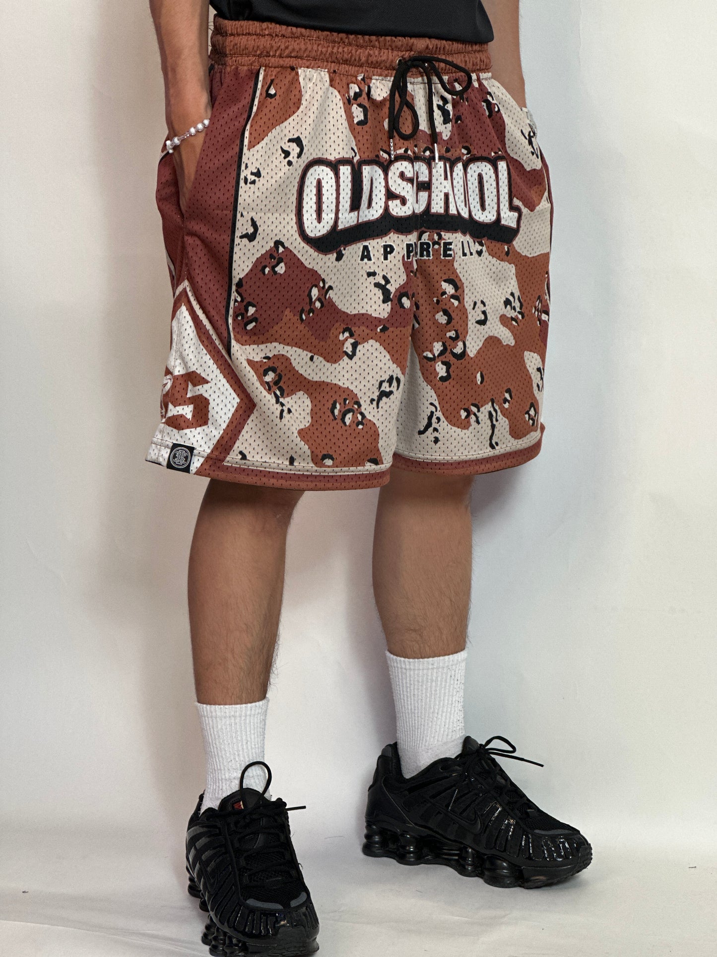 DESSERT CAMO MESH SHORT