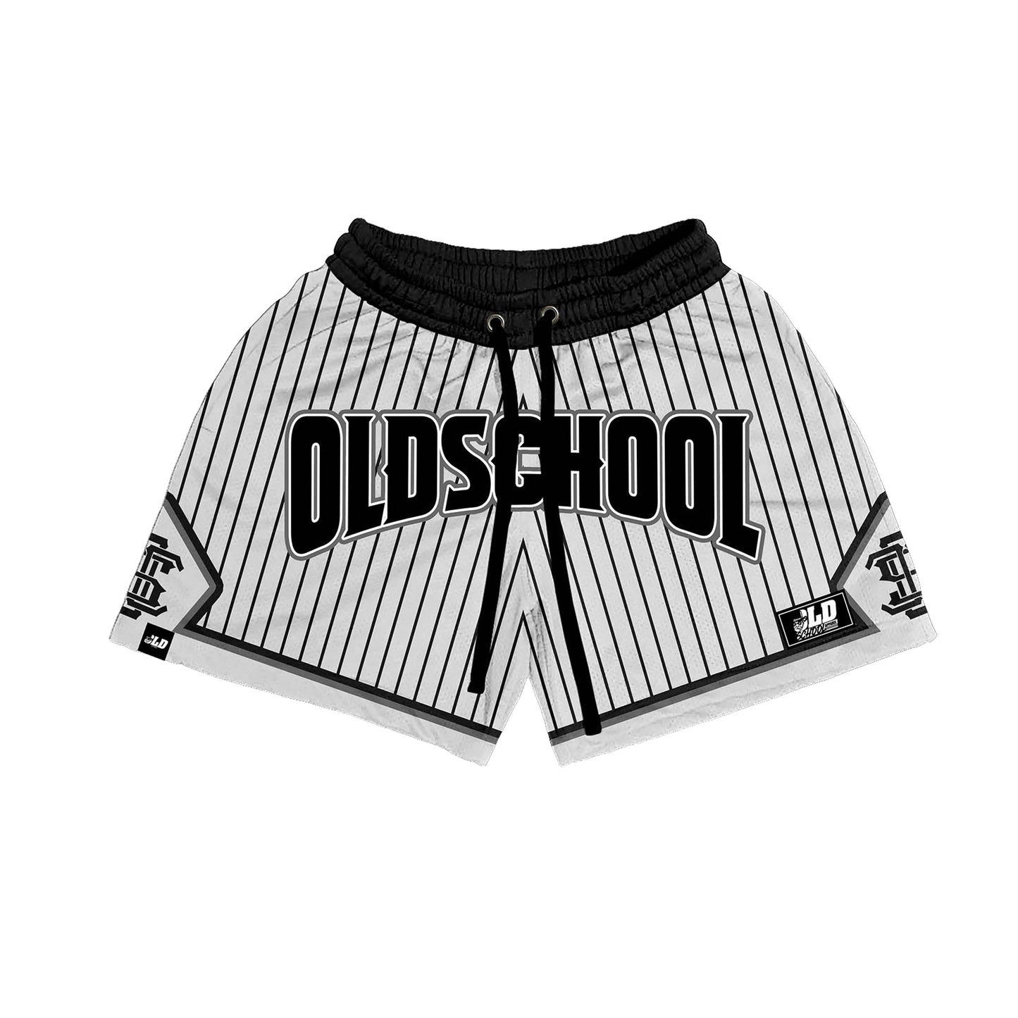 MONO PINSTRIPE MESH SHORT