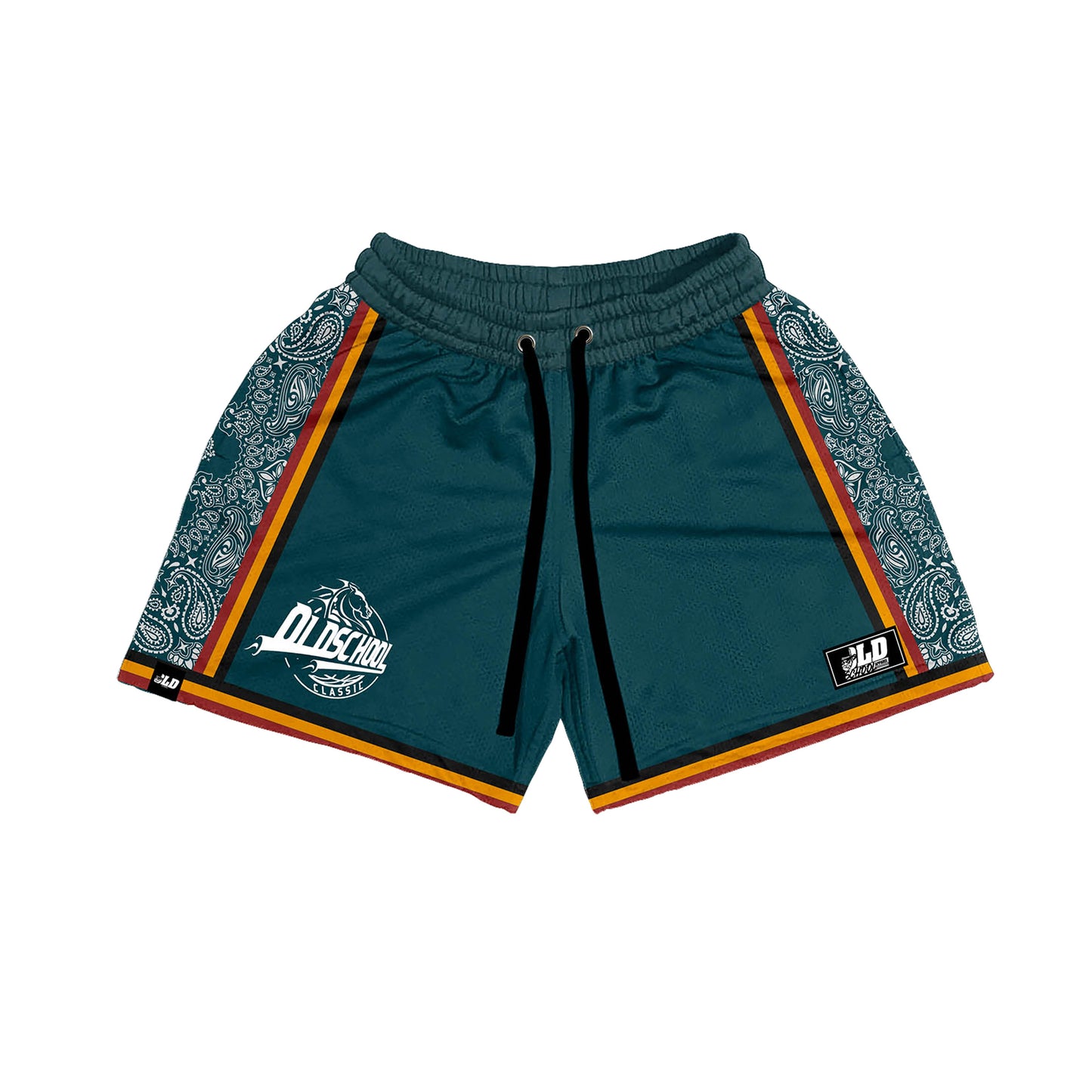 GREEN EMERALD MESH SHORT