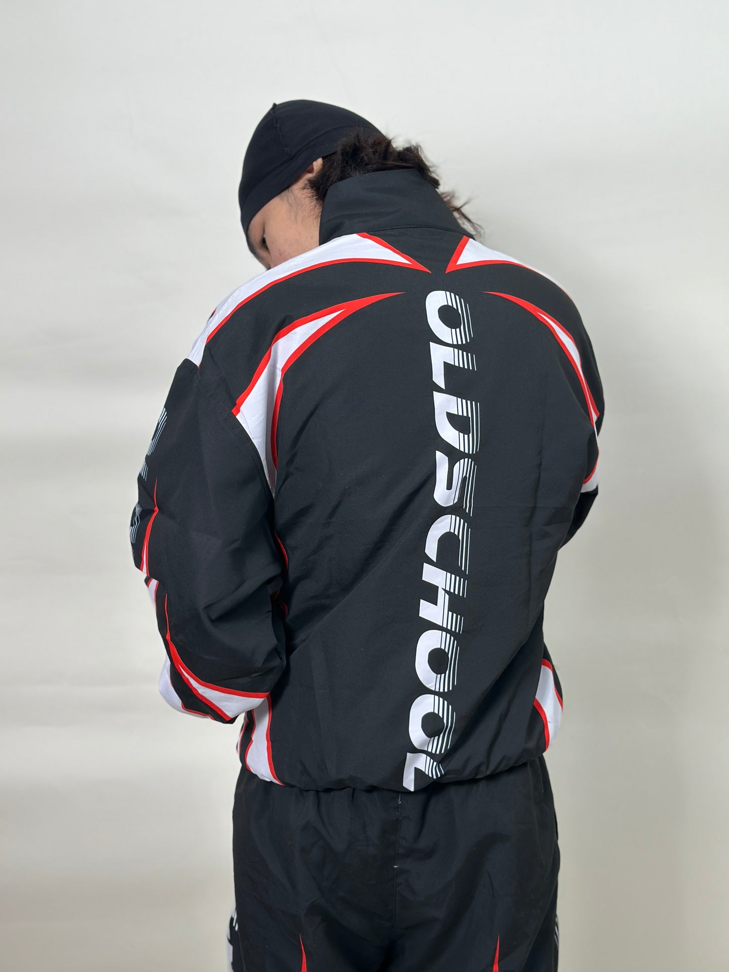 BLACK DRIFT MODE OS WINDBREAKER JACKET