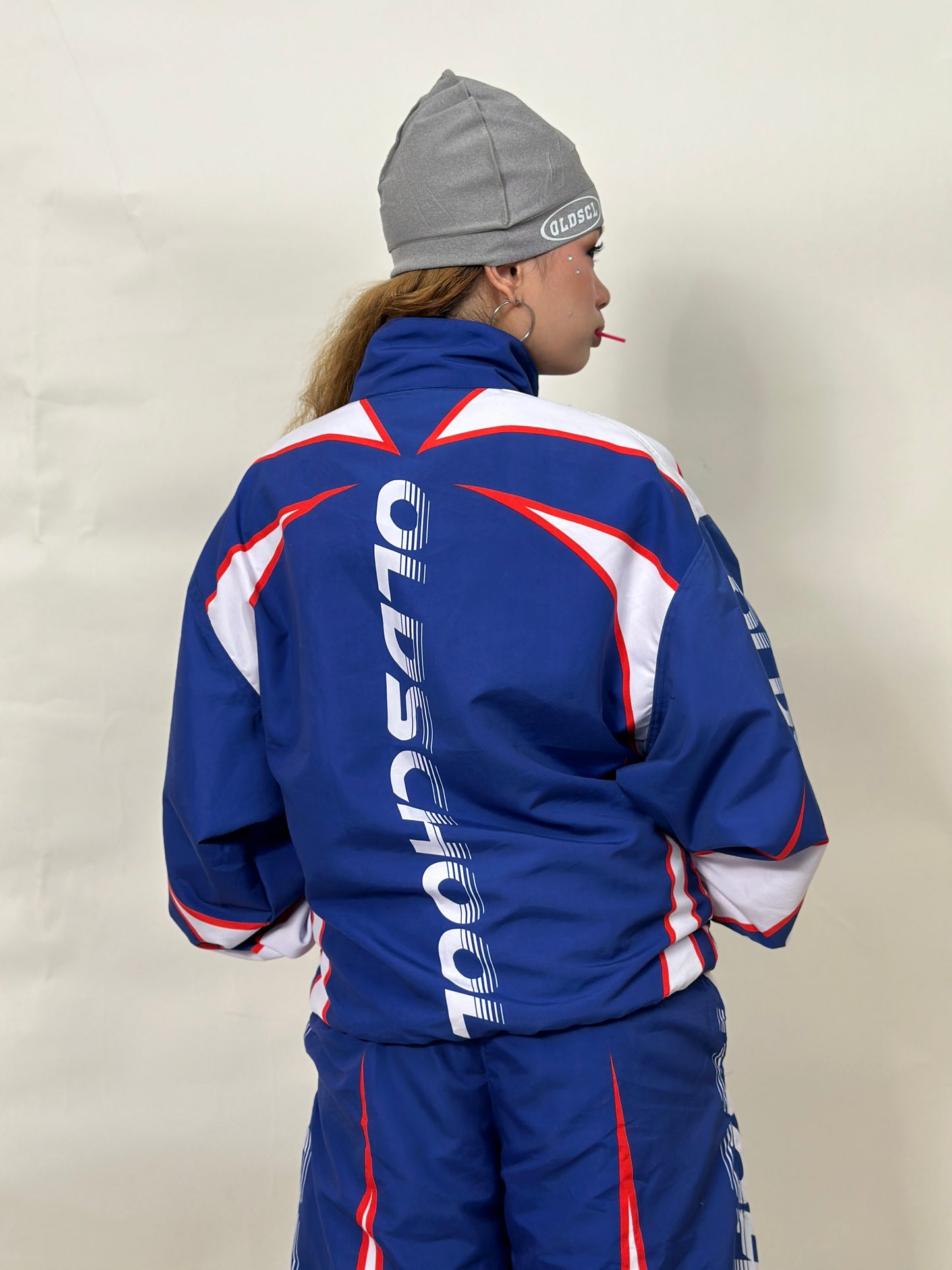 BLUE OS DRIFT MODE (WINDBREAKER JACKET)