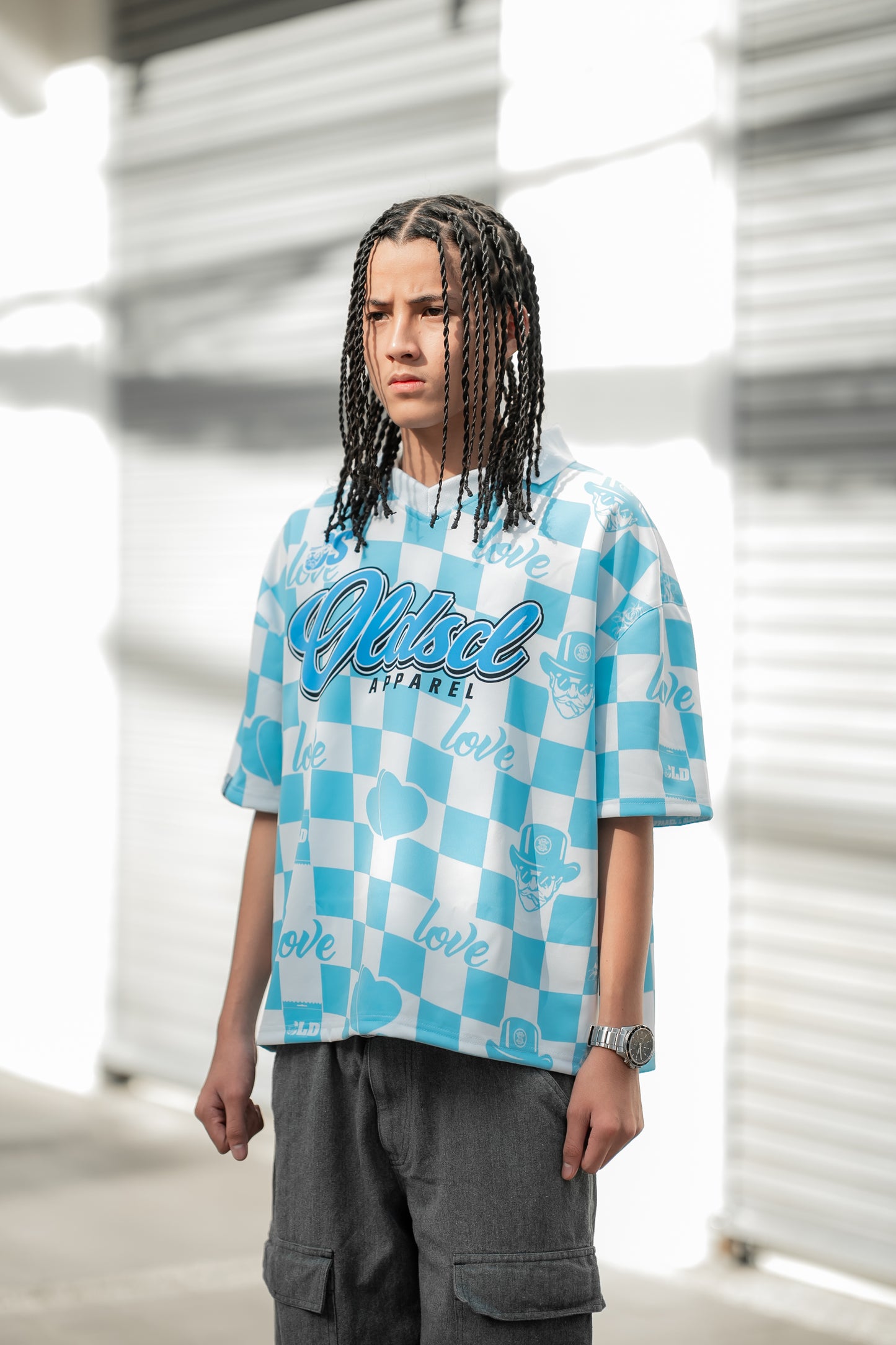 SICK SWEET VALENTINE POLO (BLUE)