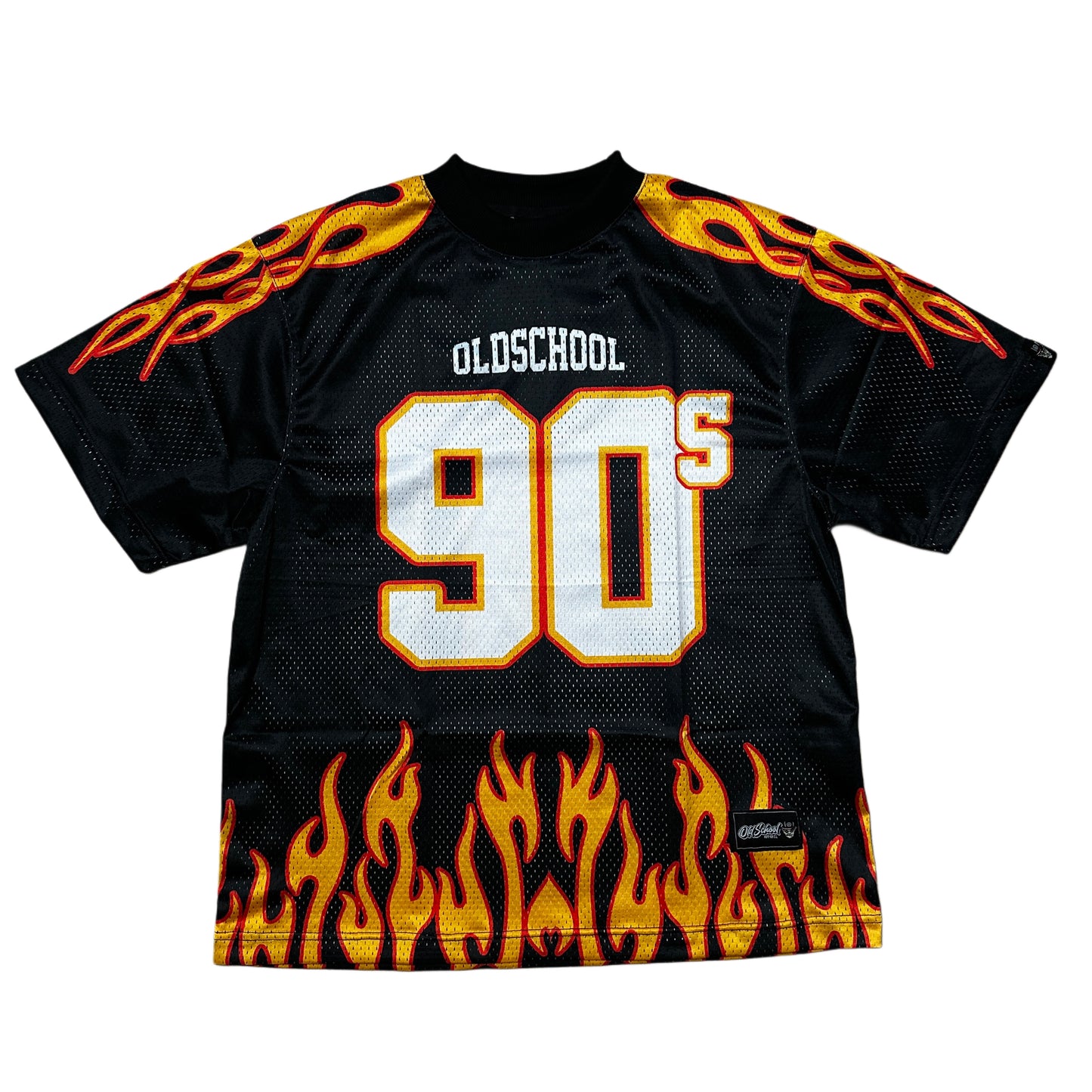 FIRE 90s MESH FOOTBALL JERSEY