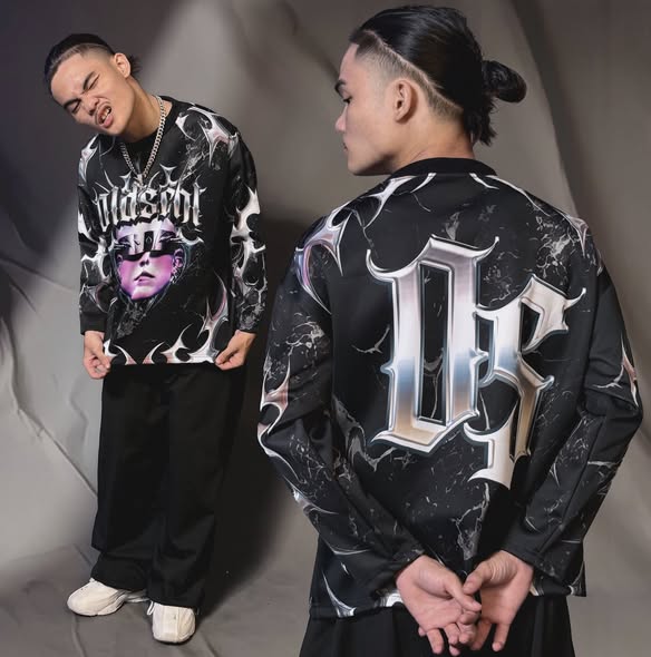CYBER CHROME LONG SLEVEE JERSEY