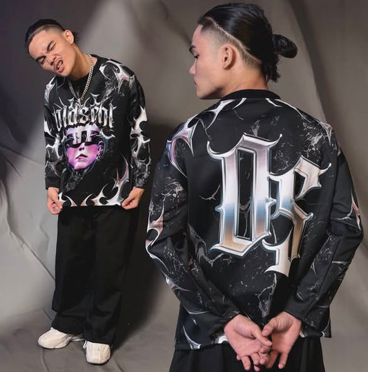 CYBER CHROME LONG SLEVEE JERSEY