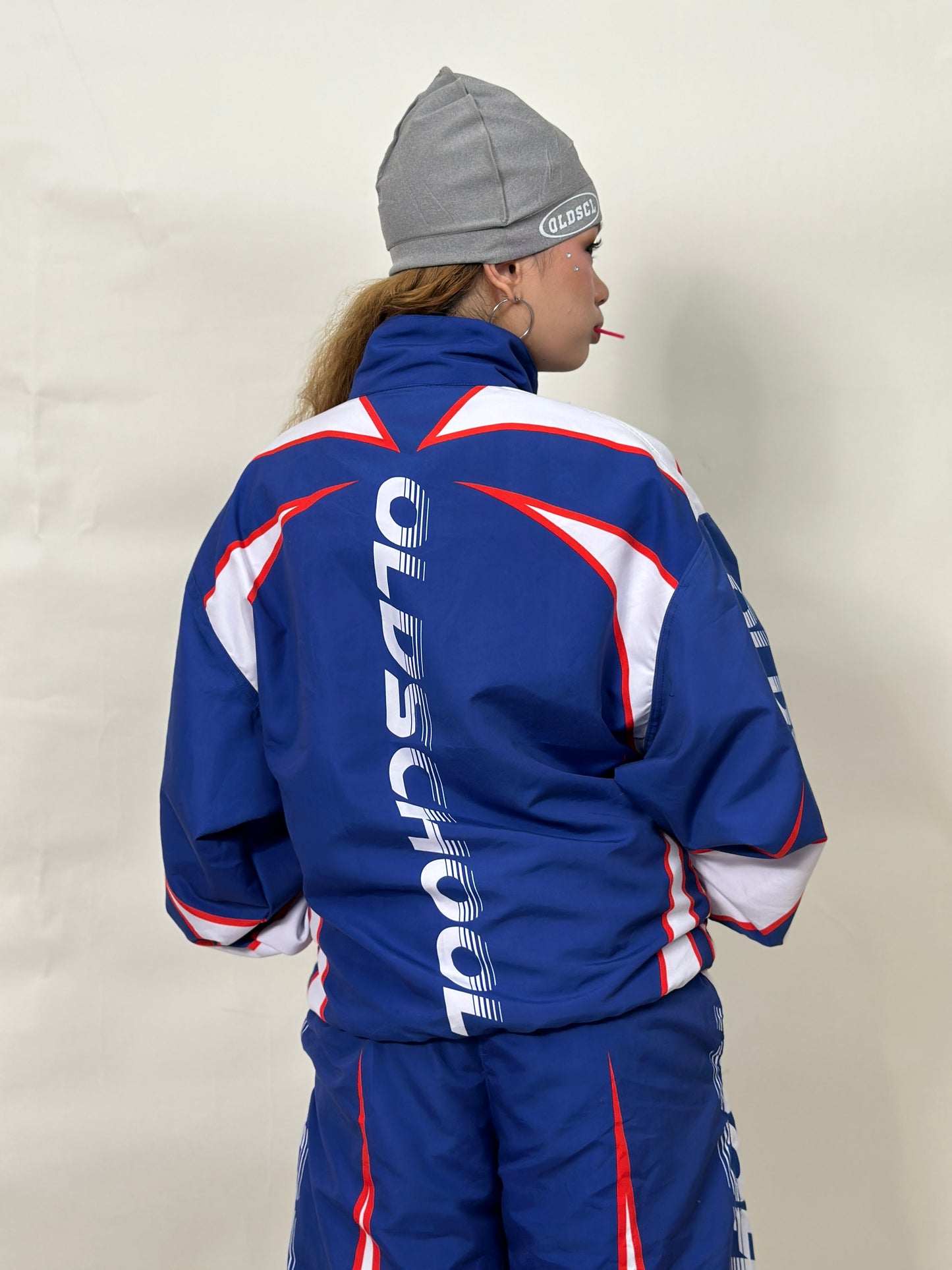 BLUE OS DRIFT MODE (WINDBREAKER JACKET)