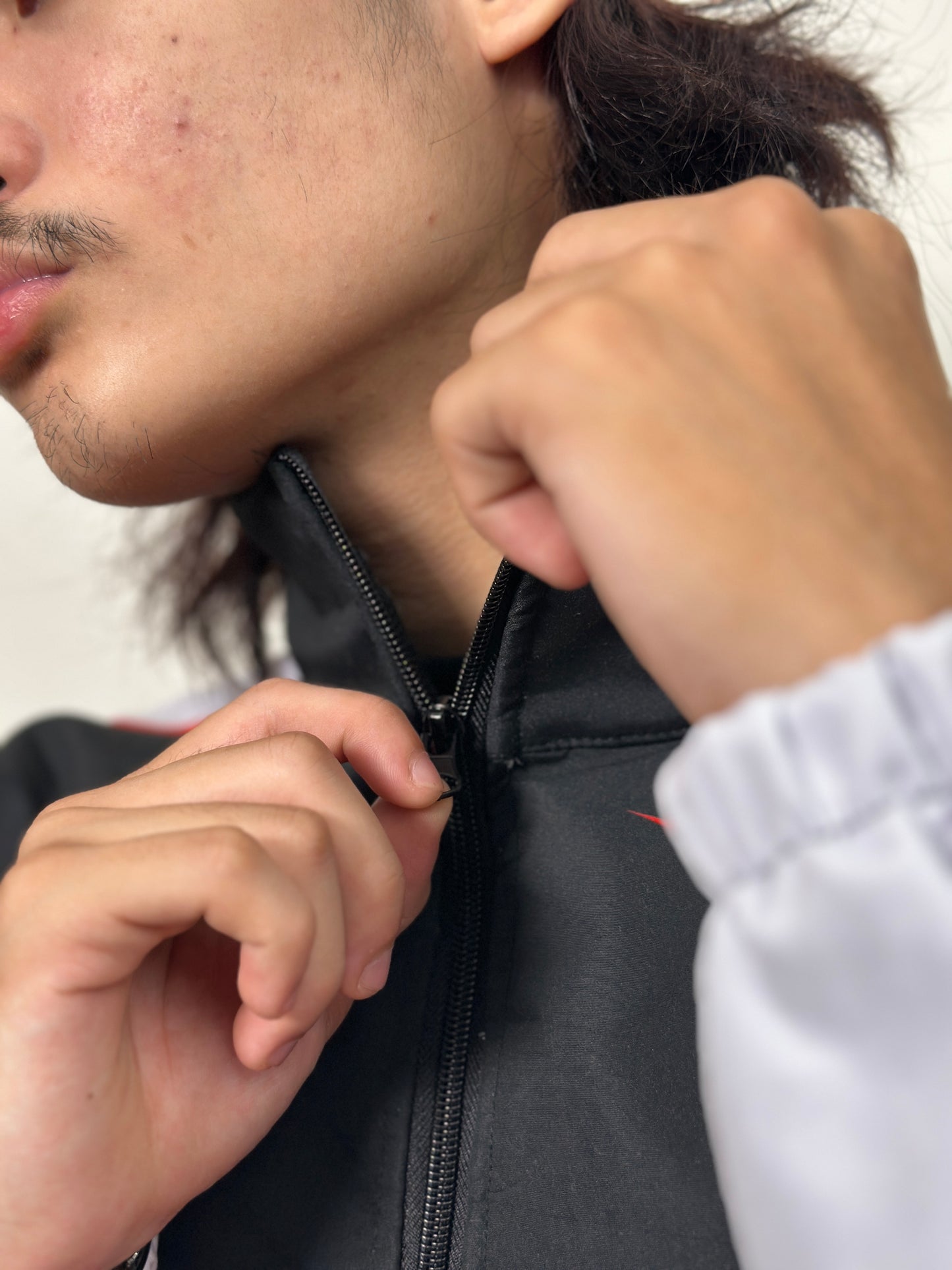 BLACK DRIFT MODE OS WINDBREAKER JACKET