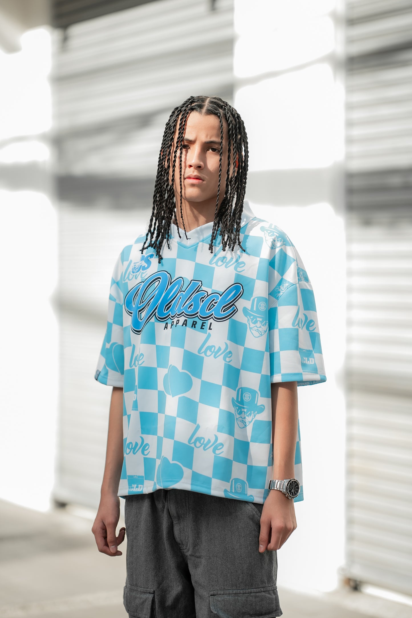 SICK SWEET VALENTINE POLO (BLUE)