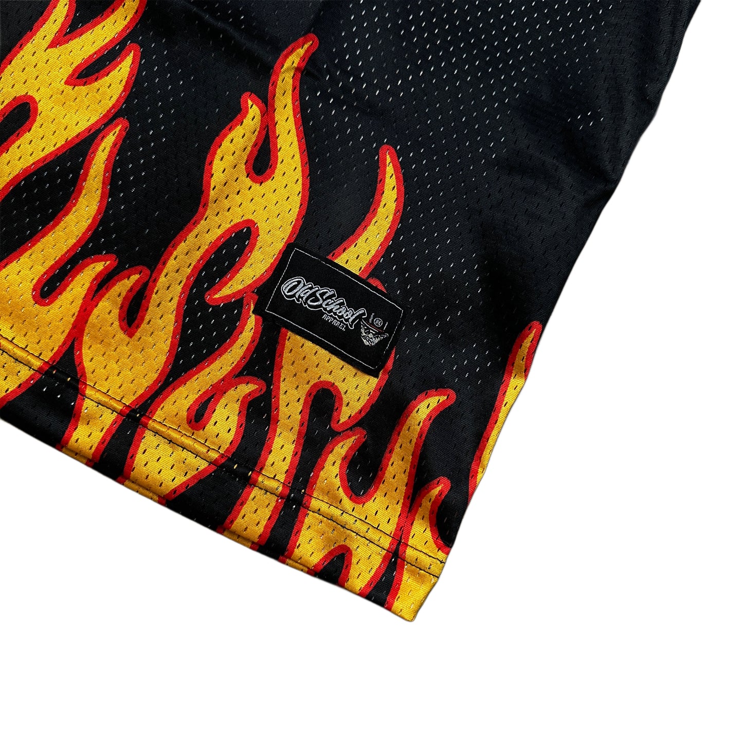 FIRE 90s MESH FOOTBALL JERSEY
