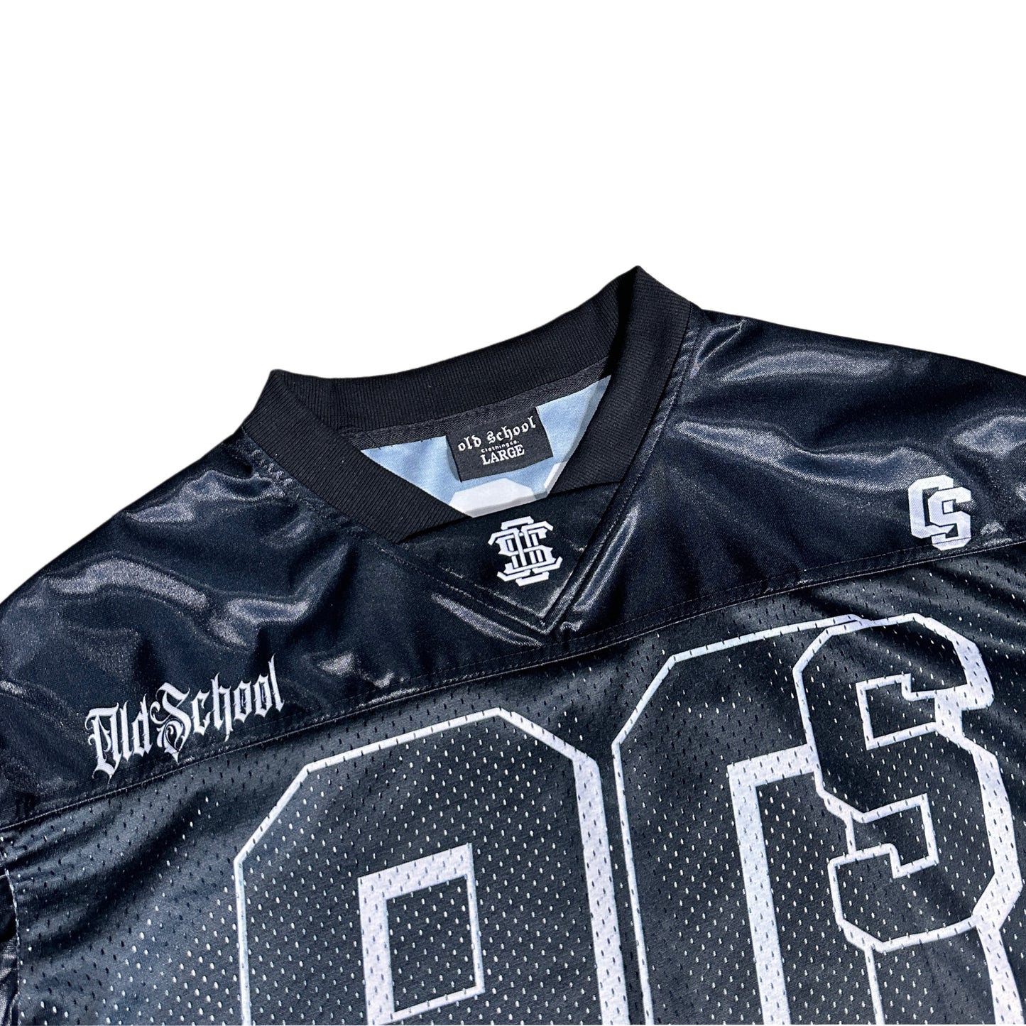 OLD SCHOOL 90'S BOXY CROP TEE (BLACK)