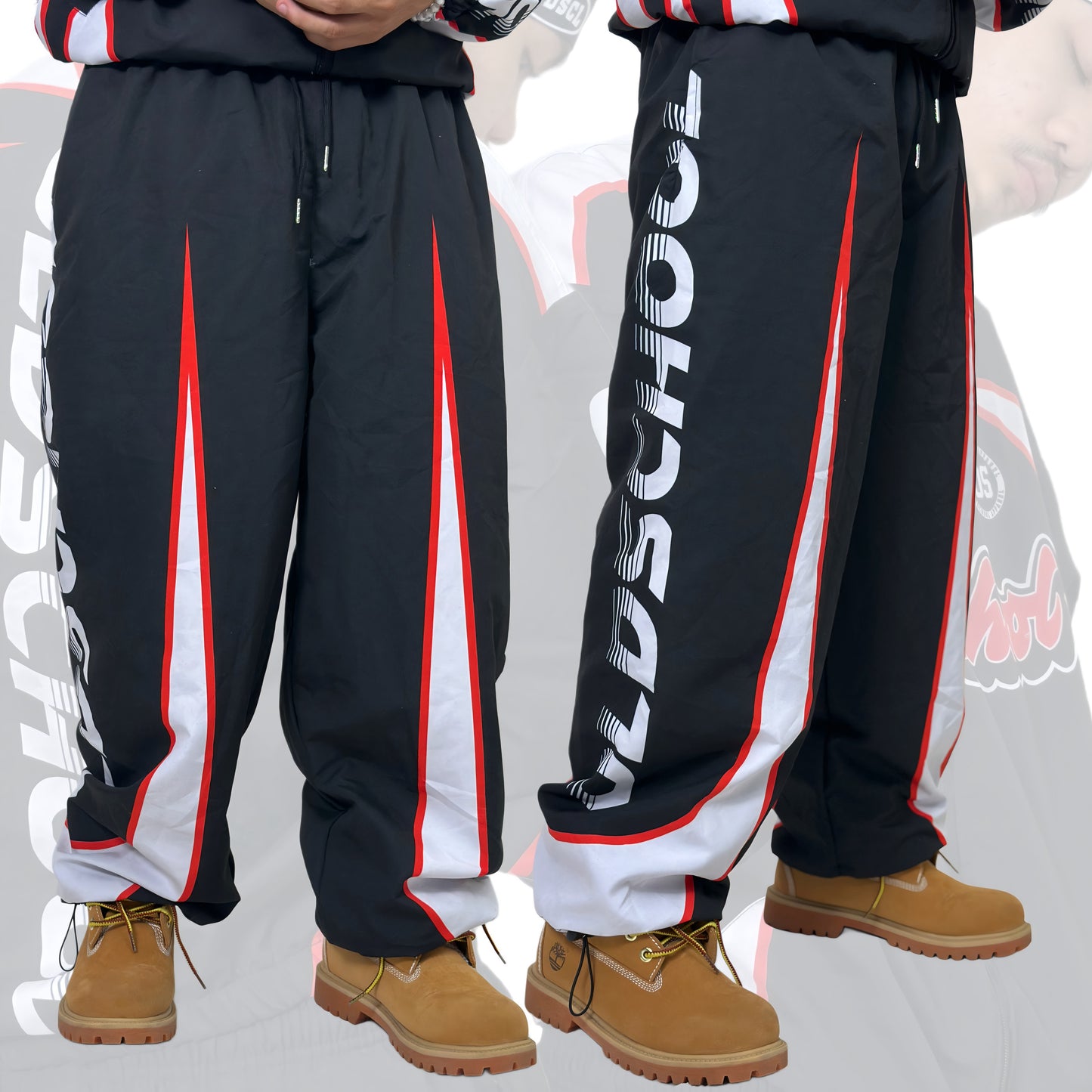 BLACK OS DRIFT (WINDBREAKER PANTS)