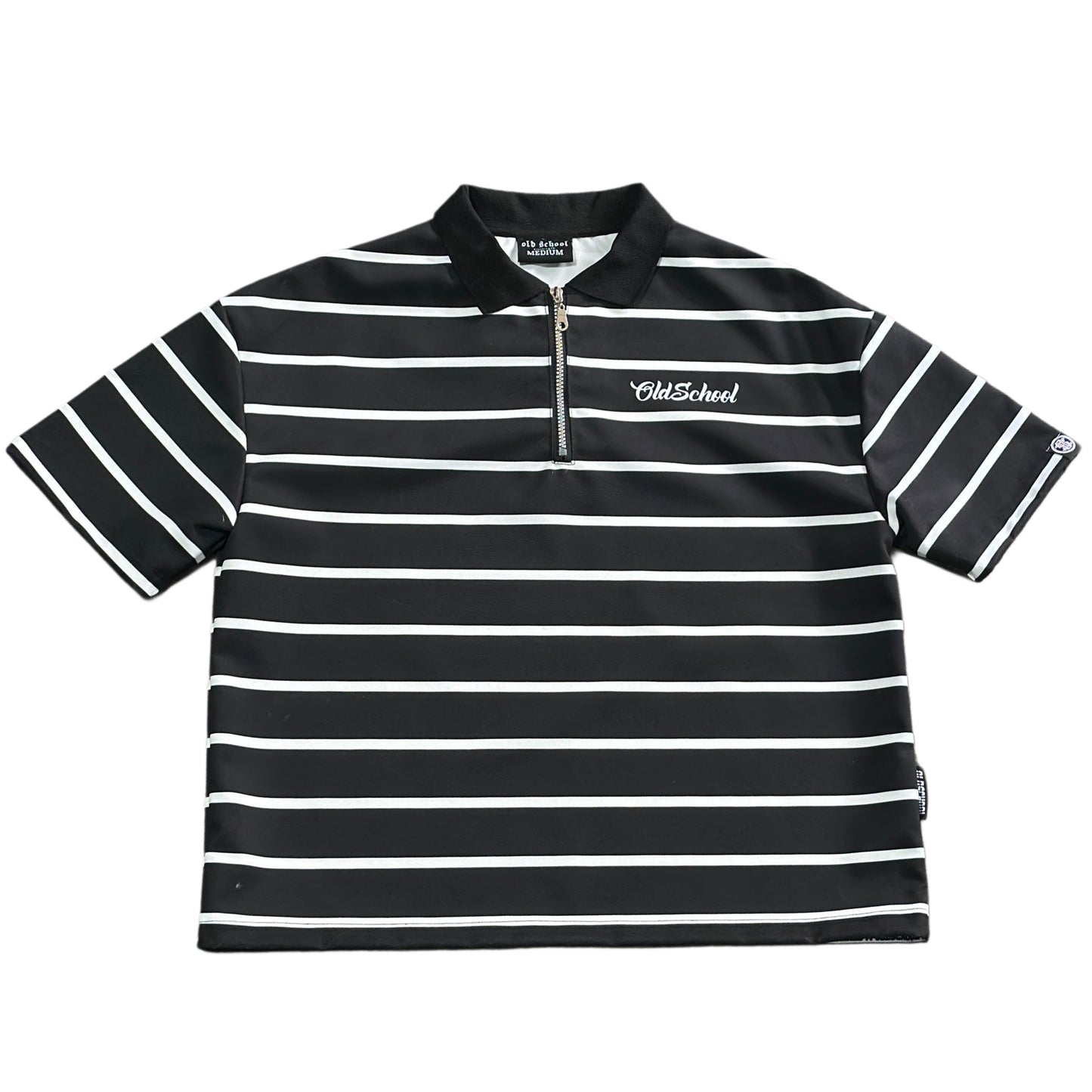 POLO STRIPE BLACK