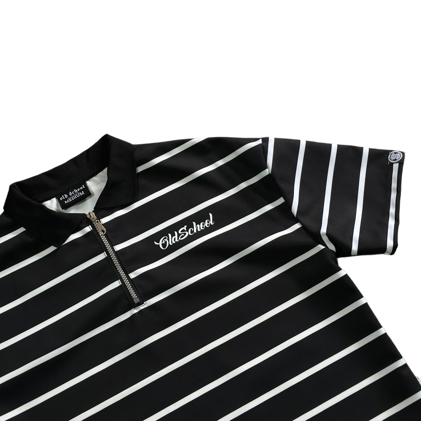 POLO STRIPE BLACK