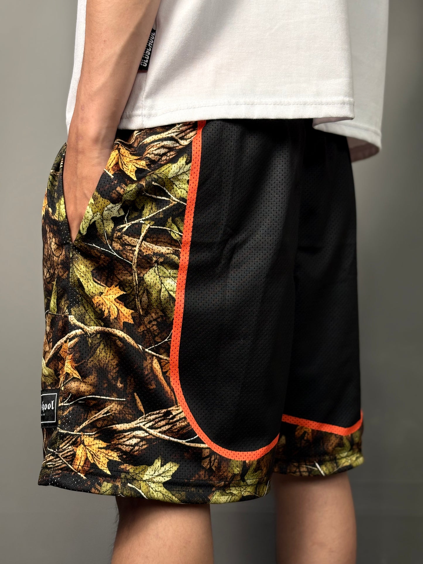 SAVAGE CAMOUFLAGE MESH SHORT