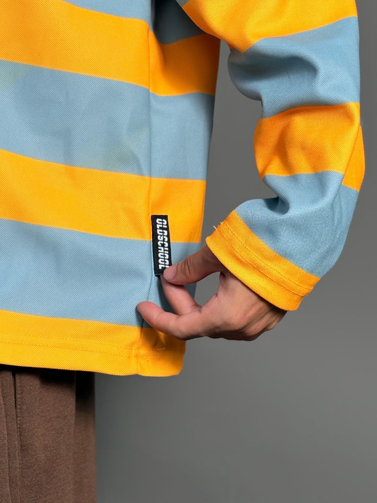 VARSITY GOLDEN DRIP LONG SLEEVE JERSEY