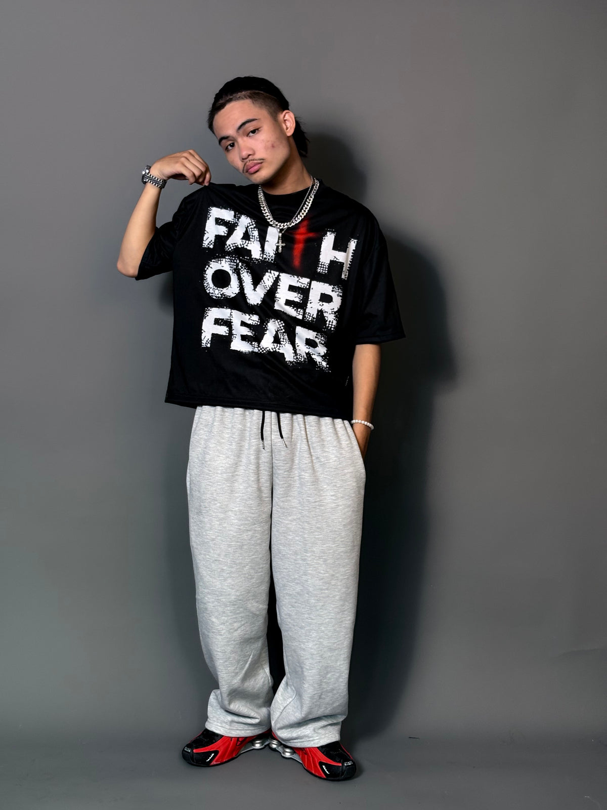 FAITH OVER FEAR T-SHIRT