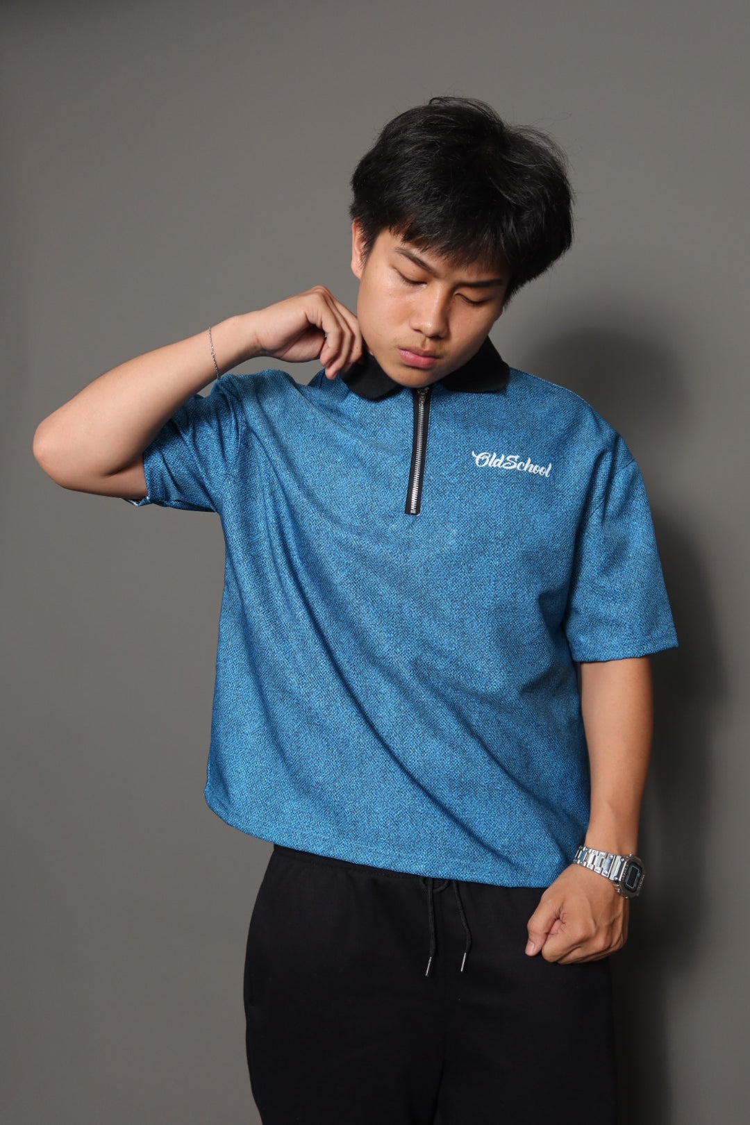 DENIM INSPIRED POLO (TWILL SUBLIMATION)