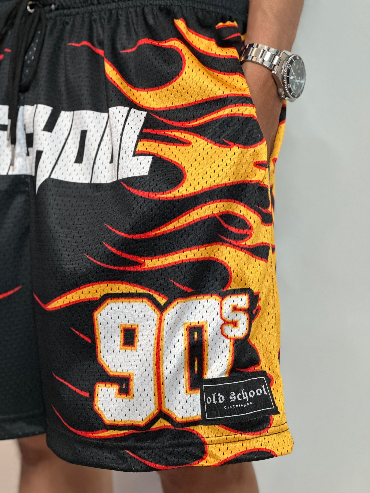 FIRE V1 MESH SHORT