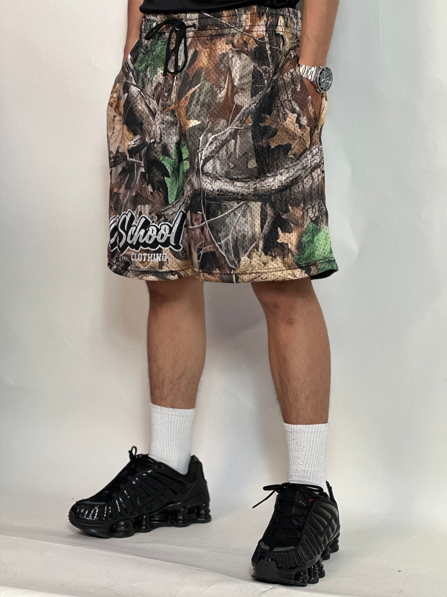 REAL TREE MESH SHORT