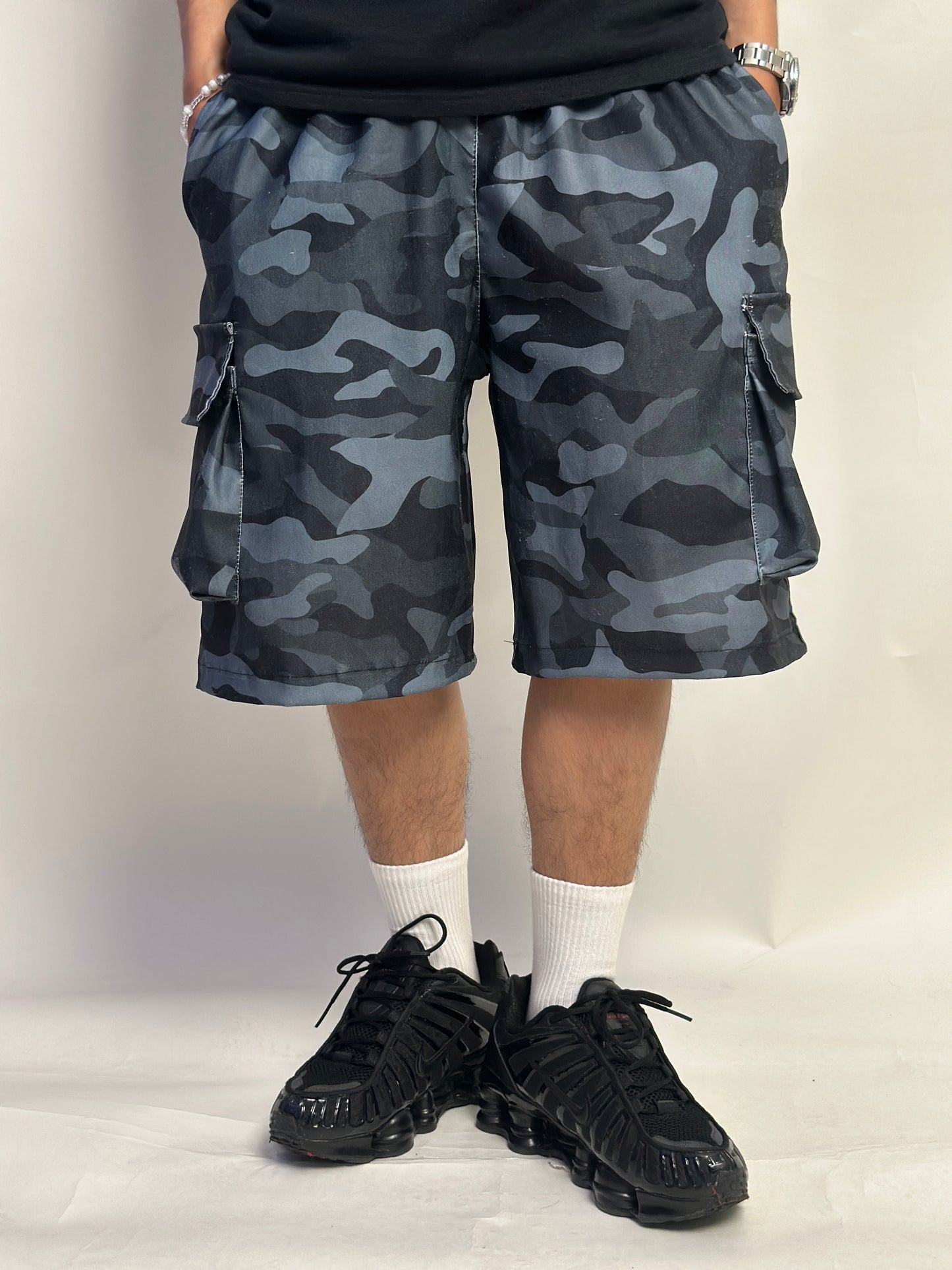 Cargo Short Navy Camo