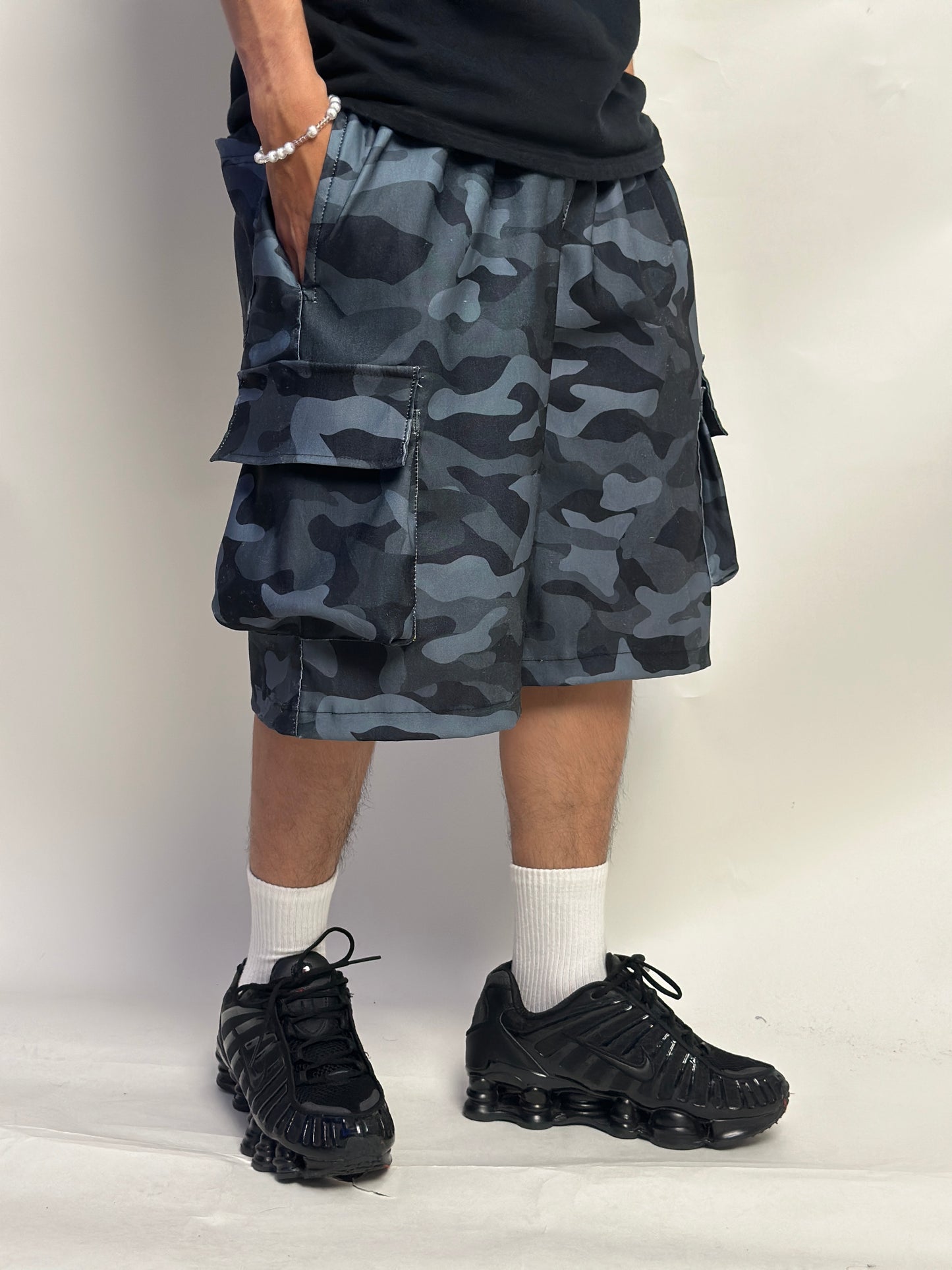 Cargo Short Navy Camo