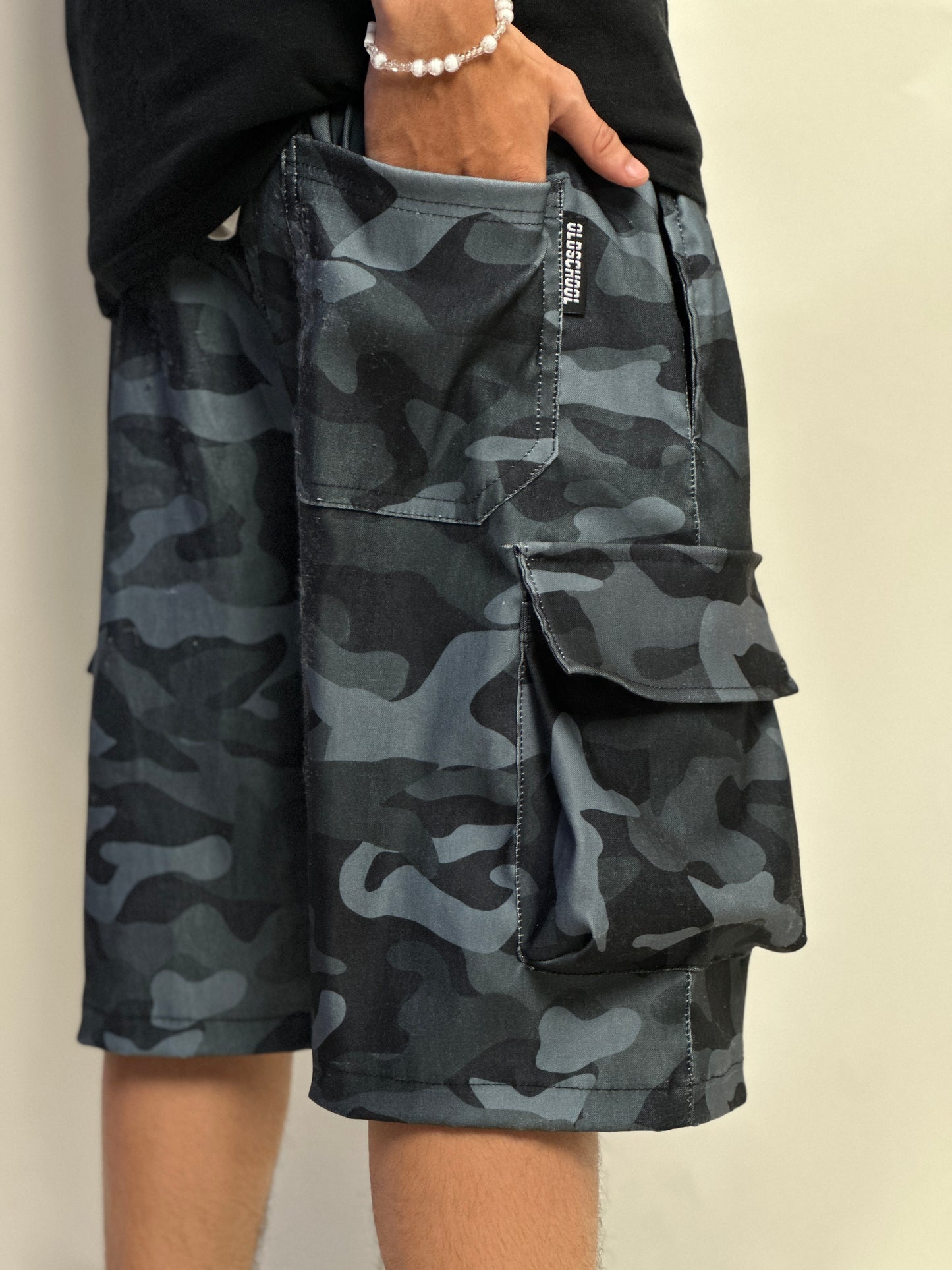 Cargo Short Navy Camo