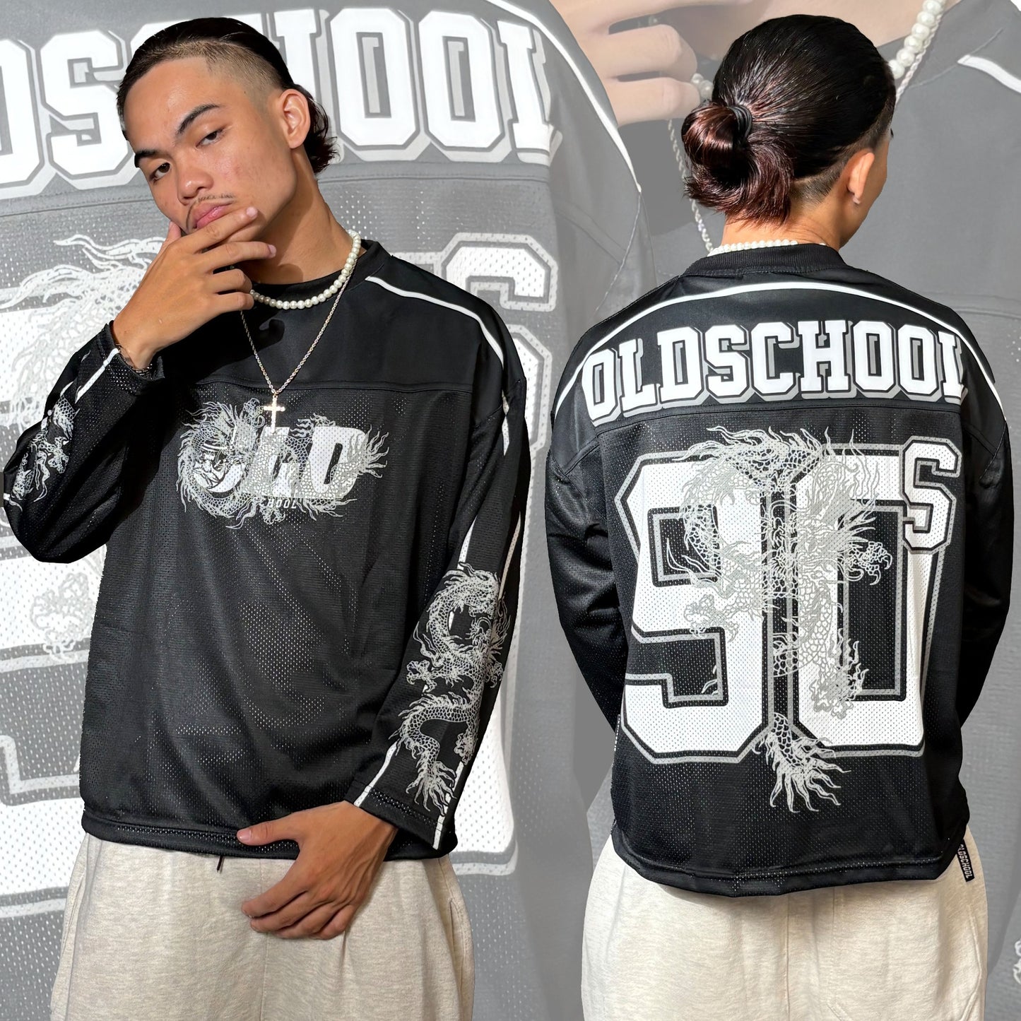 DRAGON VORTEX 90s LONG SLEEVE JERSEY