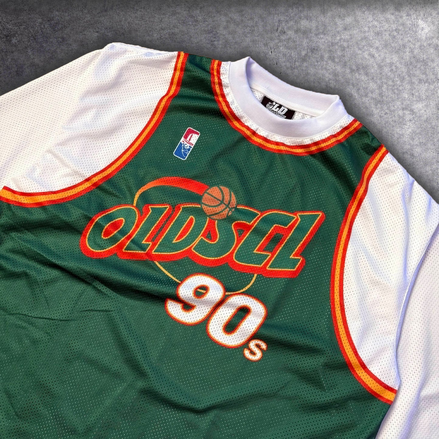 HARDWOOD HOOPS 90s LONG SLEEVE JERSEY